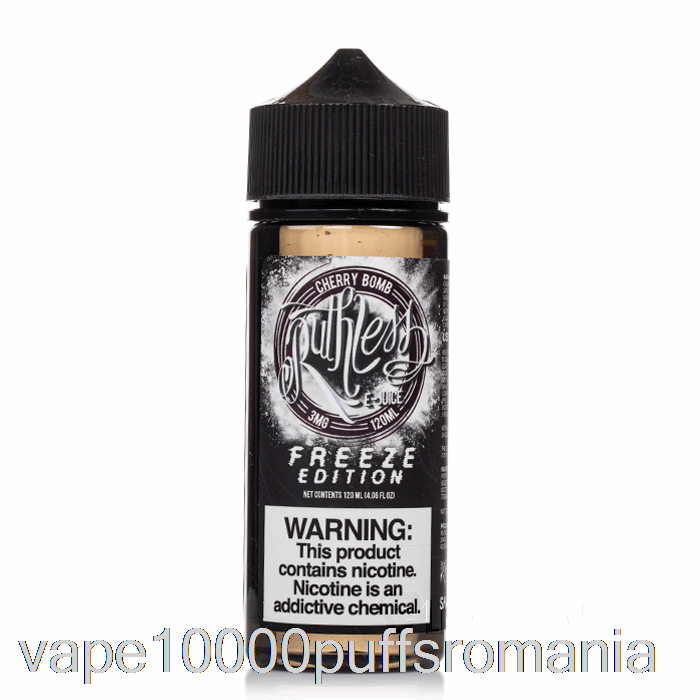 Vape Romania Cherry Bomb - Freeze Edition - Vapori Nemilos - 120ml 0mg
